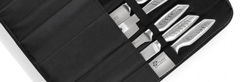 Présentation de la valise 9 couteaux tout inox Pradel Excellence