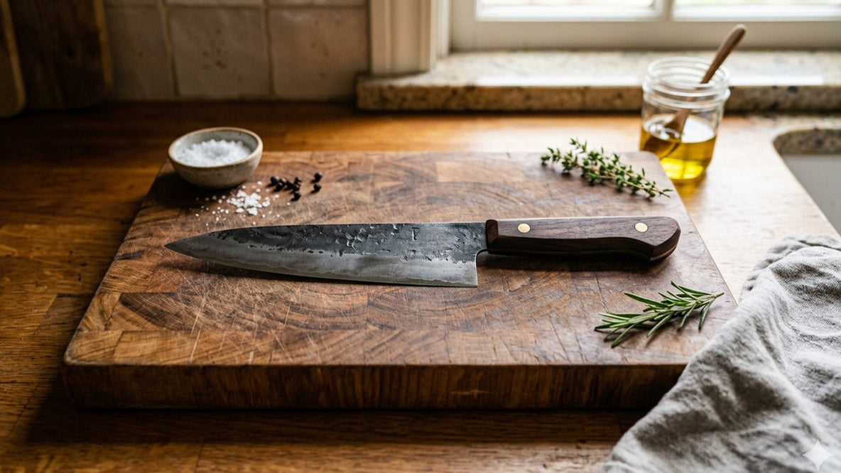 Couteau de cuisine forgé