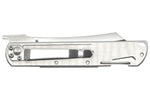 Couteau pliant LUG Higo LUSP3SHB manche en acier et G10 noir 11cm
