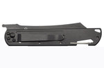 Couteau pliant LUG Higo Titanium LUSP3THOK manche en acier et G10 Kaki et orange 11cm