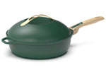 Poêle antiadhérente Cookut La Fabuleuse 8-en-1 canopée - 28cm