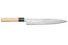 Couteau sujihiki 24cm japonais artisanal Naoki Mazaki WS2 poli