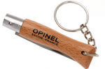 Couteau pliant Opinel Tradition Inox Porte-clés n°04 lame 5cm manche hêtre