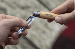 Éplucheur de poche Opinel n°06 lame 6cm manche hêtre