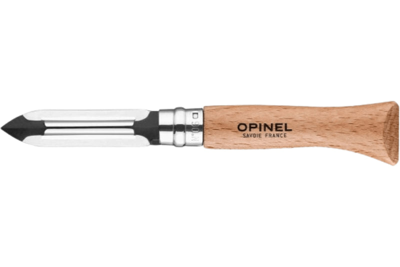Éplucheur de poche Opinel n°06 lame 6cm manche hêtre