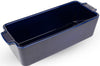 Moule à cake Peugeot Appolia en céramique bleu 26x11x8cm