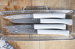 Couteau de table Opinel Bon Appétit + lame 11cm en inox manche en polymère nuage