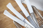 Couteau de table Opinel Bon Appétit + lame 11cm en inox manche en polymère nuage