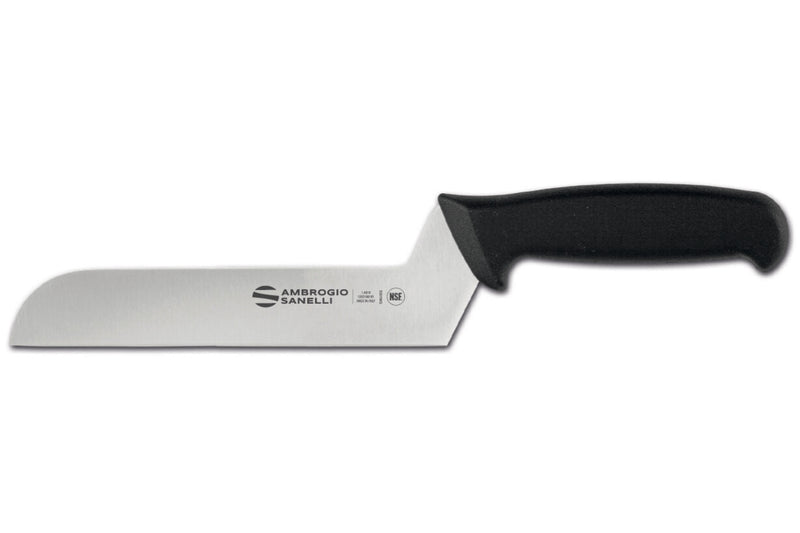 Couteau à fromage professionnel Ambrogio Sanelli Supra noir - 17 cm