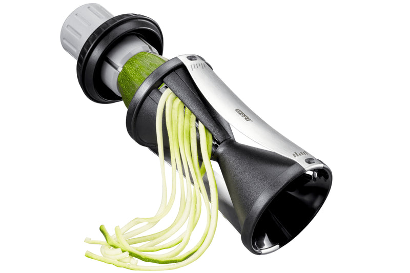 Taille-légumes spaghettis Gefu Spirelli en acier inox et polymère