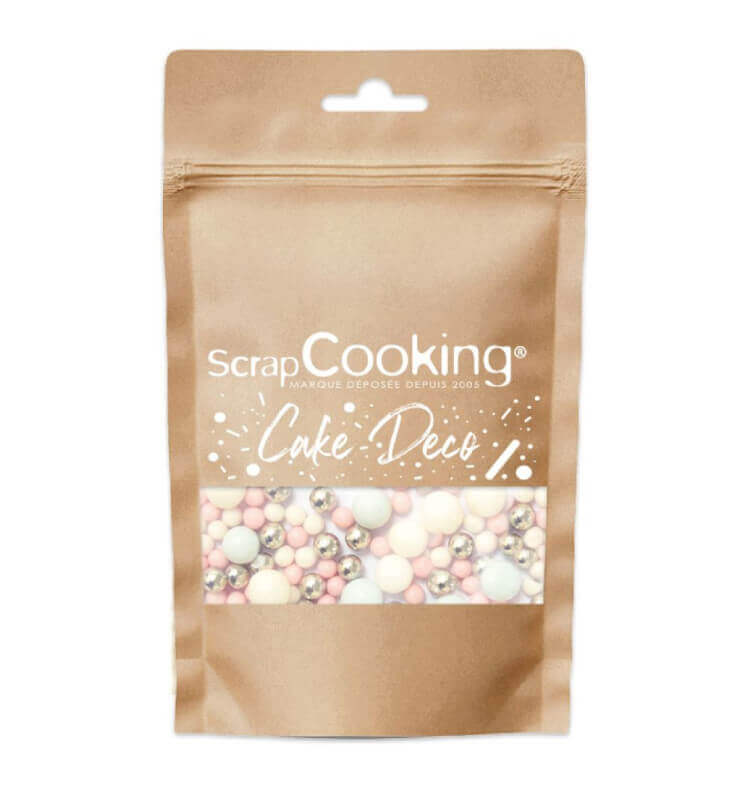 Décors sucrés Scrapcooking Bubbles Pastel 70g