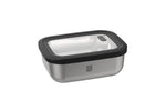 Boîte de conservation Gefu Provido rectangulaire 600ml en acier inox