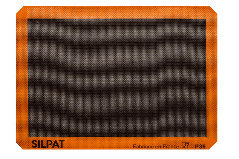 Toile de cuisson ajourée Silpat Silpain en silicone et toile de verre 42x29,5cm