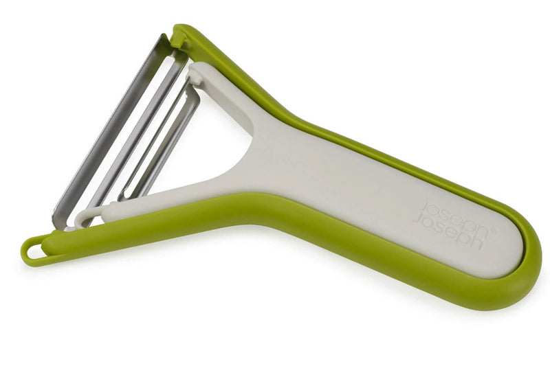 Set de 2 éplucheurs Joseph Joseph Nest Peel en acier inox et polymère vert