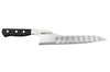 Couteau universel alvéolé dos courbé japonais Glestain K Series 21cm