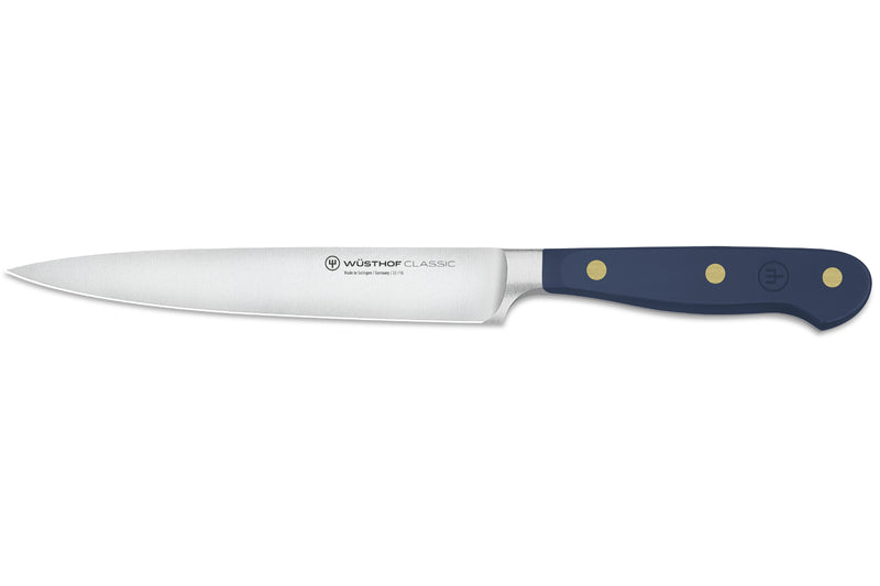 Couteau à trancher Wusthof Classic Colour Wild Blueberry forgé lame 16cm