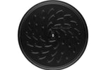 Sauteuse Staub Chistera en fonte émaillée noir mat