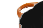 Cocotte Staub citrouille en fonte émaillée orange 24cm