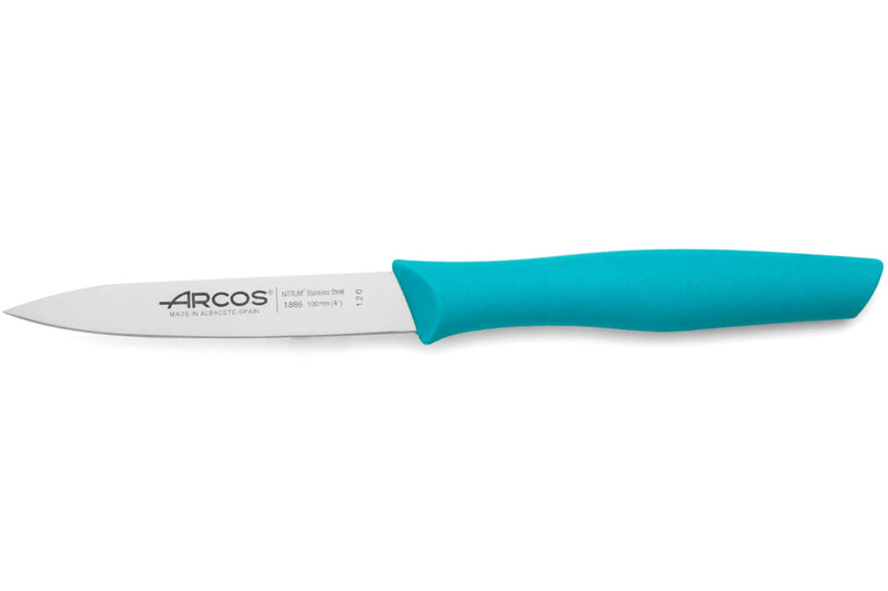 Couteau d'office Arcos Nova 10cm manche bleu turquoise