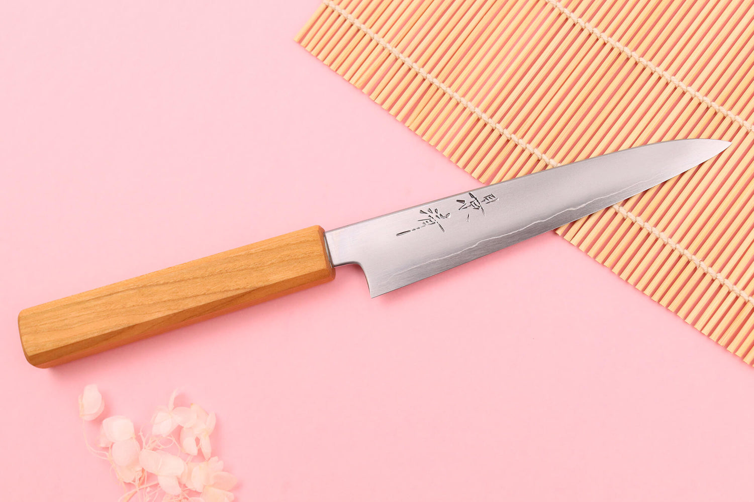 Couteau universel 15cm japonais artisanal Kagekiyo Sakura Ginsan