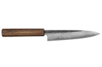Couteau universel 15cm japonais artisanal Hado Sumi B1D manche en chêne