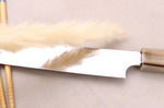 Couteau yanagiba 24cm japonais artisanal Hatsukokoro Yauji Yoshihiro Damas BS2
