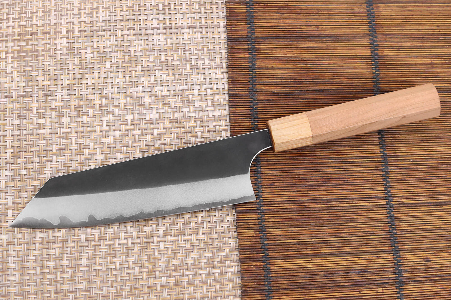 Couteau bunka japonais artisanal Yoshimi Kato AS Brut 16,5cm