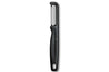 Eplucheur Victorinox Iota à lame dentée et manche noir