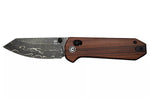 Couteau pliant CIVIVI Yonder Damas C23073BDS1 manche en bois de guibourtia 9,5cm