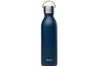 Bouteille isotherme Qwetch Active inox recyclé 1000ml – 4 coloris - Bleu marine