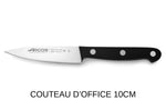 Trousse 8 places Arcos & Euro-Toques Universal + 5 couteaux forgés + 1 éplucheur