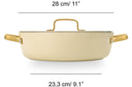 Sautoir antiadhésif Arcos Samoa Iconic 28cm - Beige