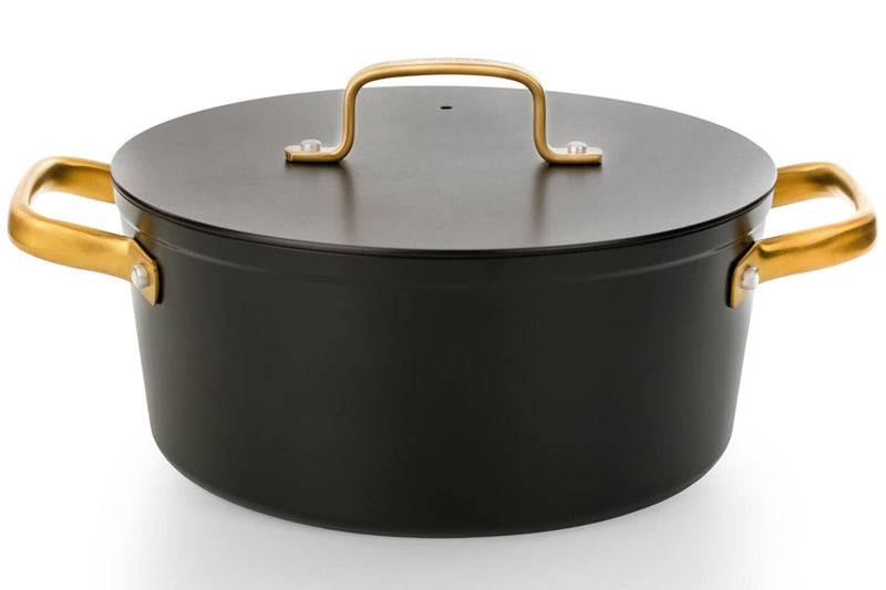 Faitout antiadhésif Arcos Samoa Iconic 24cm - Noir