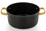 Faitout antiadhésif Arcos Samoa Iconic 24cm - Noir