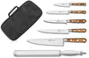 Mallette cuisinier Sabatier Provençao 5 couteaux fabrication française + 1 fusil