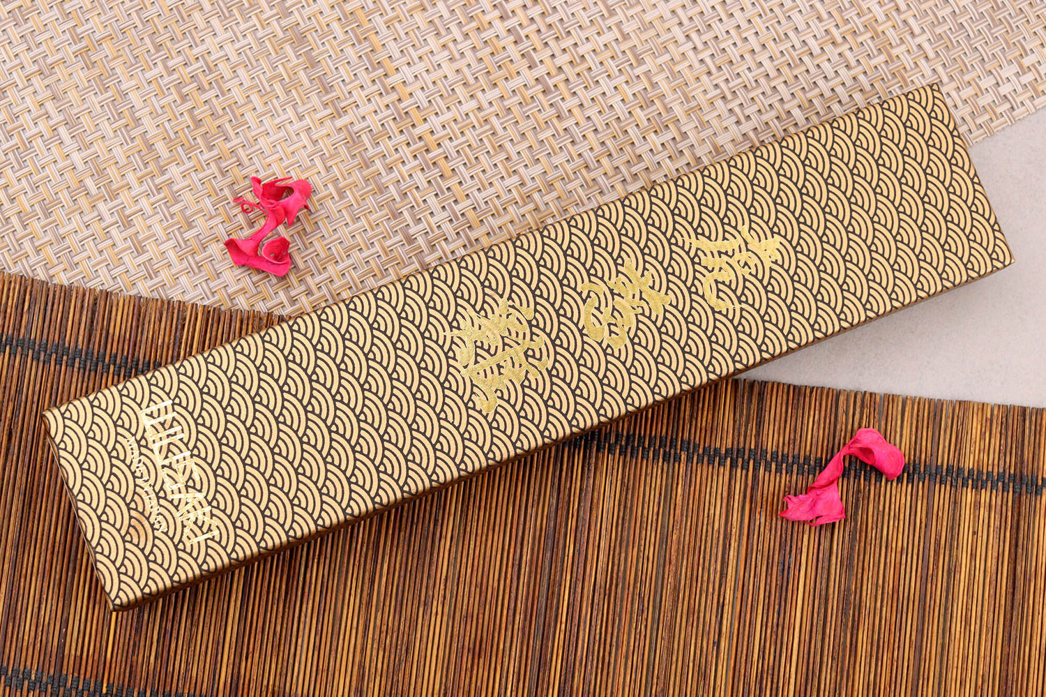 Couteau d'office japonais artisanal Wusaki Nogami BS2 9cm manche en noyer