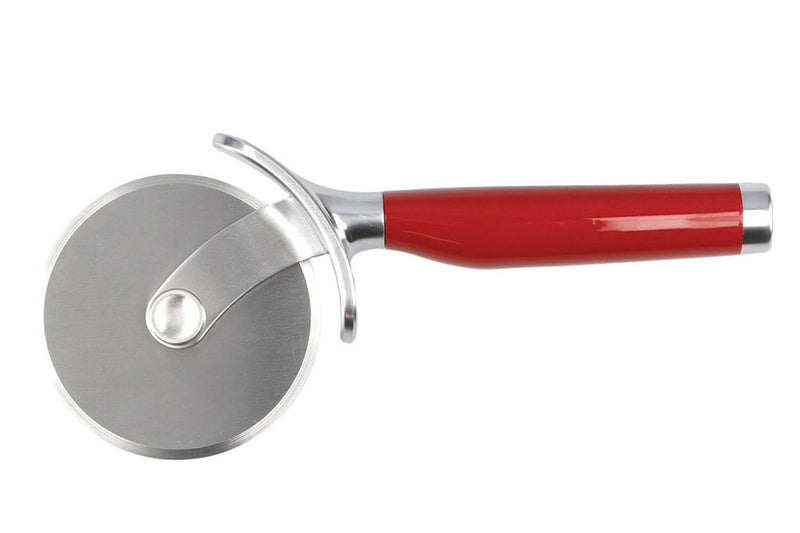 Roulette à pizza Kitchen Aid en acier inoxydable - Rouge