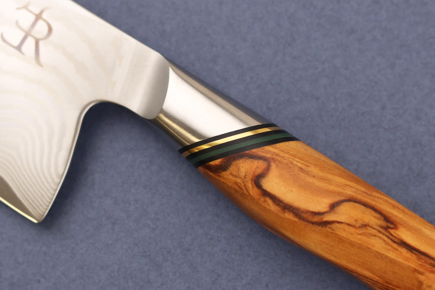Couteau de chef 20,5cm Ryda Knives A-73 Legacy Damas et manche en olivier