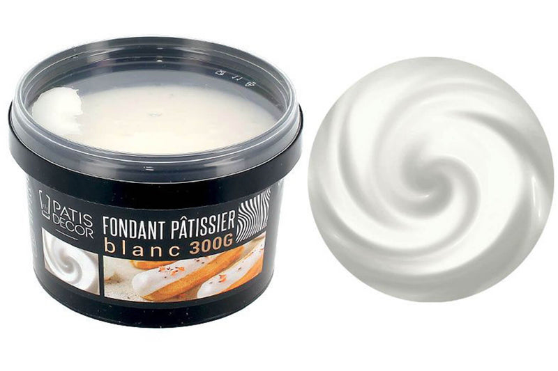 Fondant pâtissier blanc Patisdécor 300g