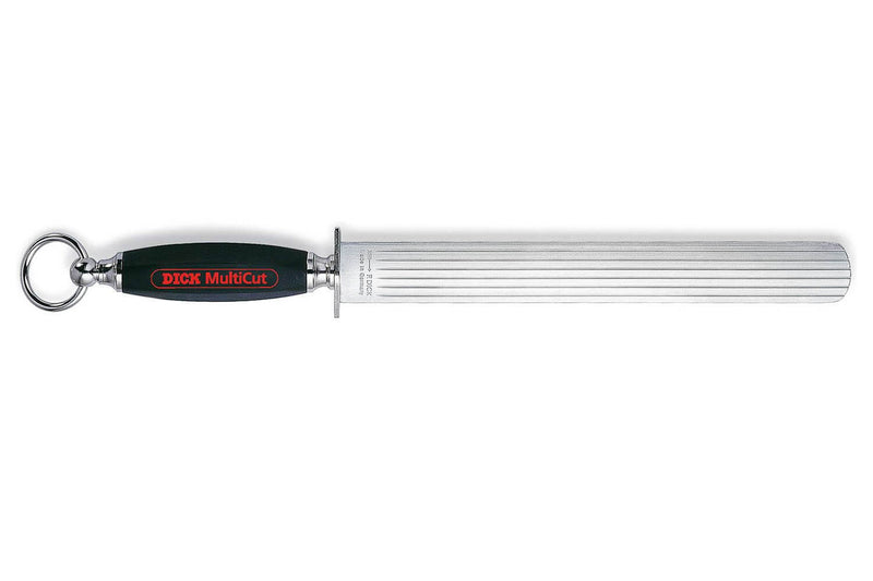 Fusil à aiguiser professionnel DICK MULTICUT 28cm grain fin