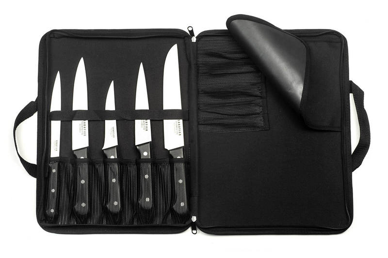 Mallette extra plate 5 couteaux de boucher Sabatier Trompette Universal