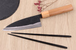 Couteau de chef 15cm japonais artisanal Kouki Hashimoto BS2