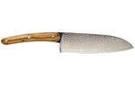 Couteau santoku Deejo lame damas 17cm Édition limitée 2025 avec support magnétique