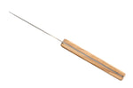 Set de 2 couteaux d'office Deejo Office Arbre et Grand Cru manche en bois d'olivier et bois corail 9cm