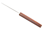 Set de 2 couteaux d'office Deejo Office Dandy et Latino manche en bois d'olivier et bois corail 9cm