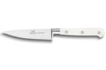 Coffret 2 couteaux Sabatier Toque blanche 100% forgé office + santoku