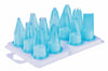Assortiment de 12 douilles pour pâtisserie/cuisine polycarbonate bleu