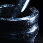 Mortier et pilon Cole & Mason en granit noir élégant - Diamètre 14cm