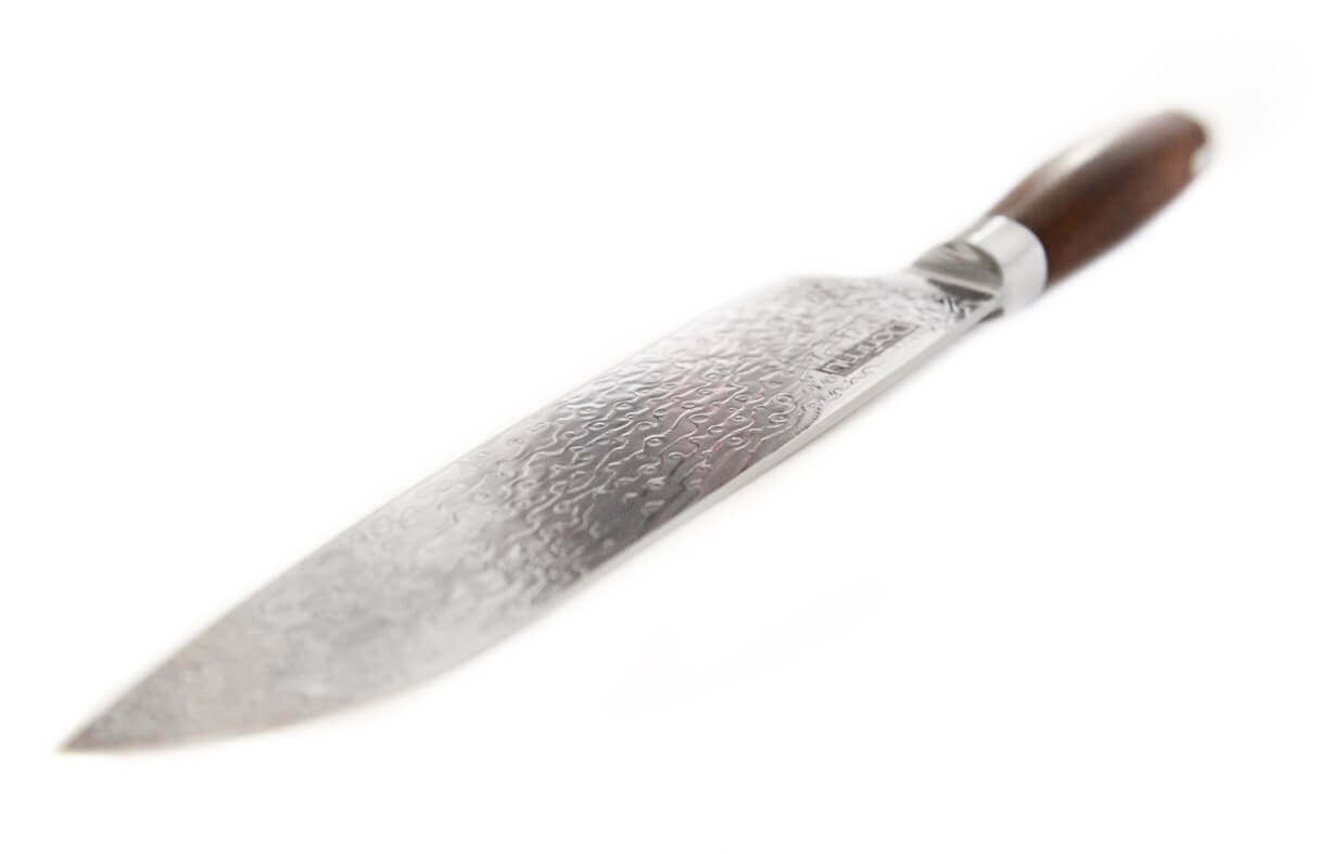 Couteau Santoku Chroma Dorimu Pure Damascus 17.5cm acier japonais 64 couches
