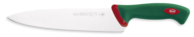 Couteau de chef professionnel SANELLI Premana lame 24cm manche vert